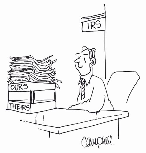 IRS: 'Ours and Theirs.'