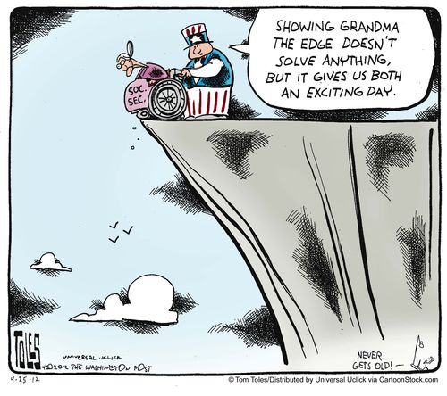 'Showing Grandma the edge doesn't solve anything, but it gives us both an exciting day.'