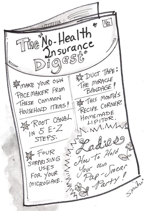 The 'No Health Insurance' Digest