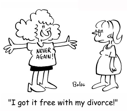 'I got it free with my divorce!'