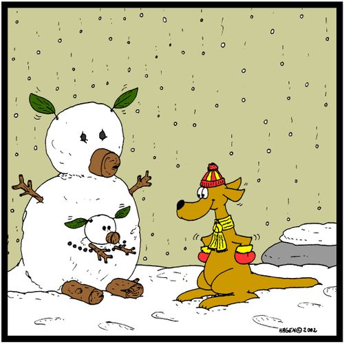 Snow-Kangaroo