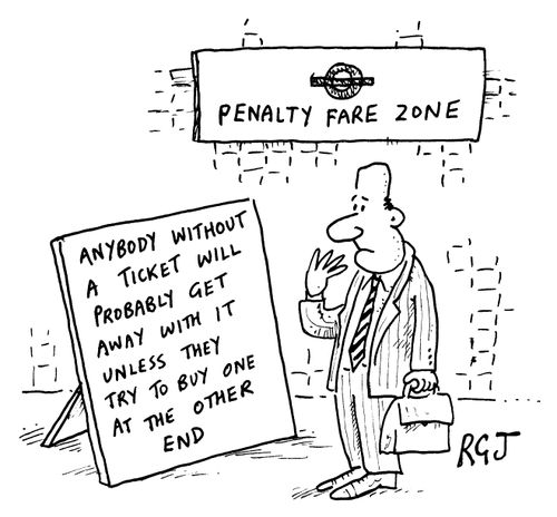 London Underground fare dodging