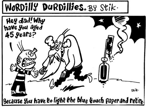 Wordilly Durdillies - Hey dad! Why have you aged 45 years?