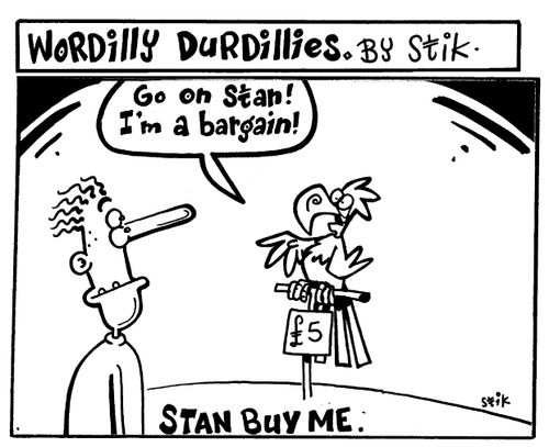 Wordilly Durdillies - Stan Buy Me
