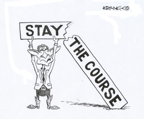 Stay the Course.