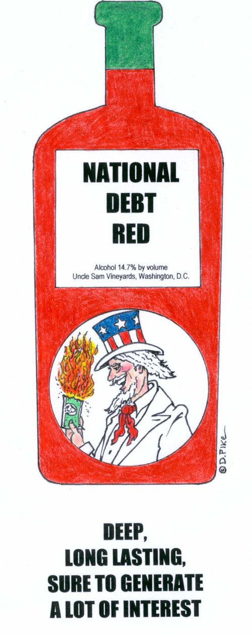 National Debt: Deep, long lasting and sure to generate a lot of interest.