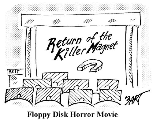 'Floppy Disk Horror Movie.'