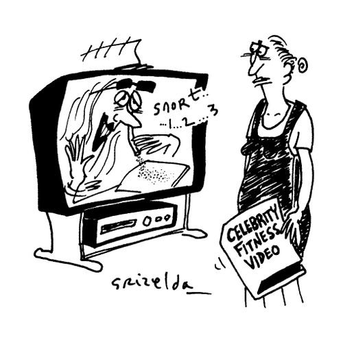'Celebrity fitness video.'