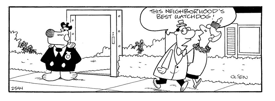 'The neigborhood's best watchdog!'