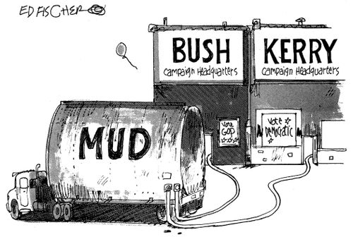 US Presidential Campaign - Mud Fill-up.