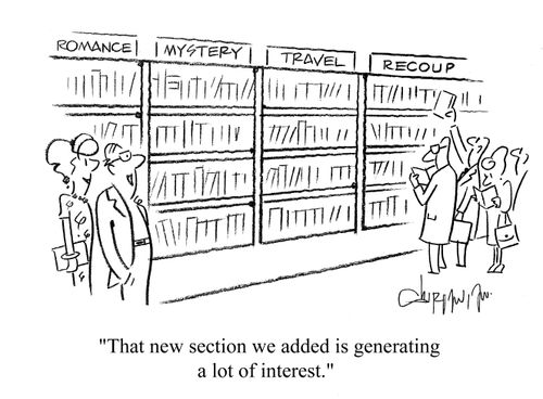 'That new section we added is generating a lot of interest.'