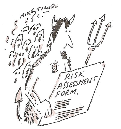 Risk assessment in Hell