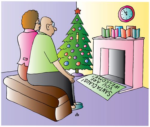 Santa You Are Welcome.