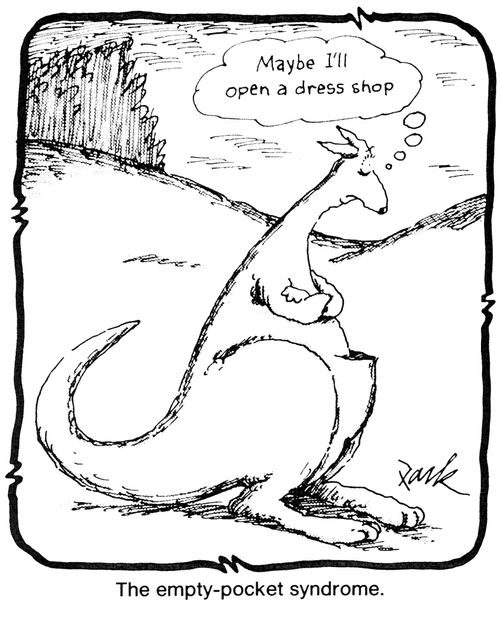 The empty-pocket syndrome.