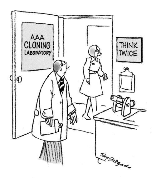 AAA Cloning Laboratory: Think Twice.