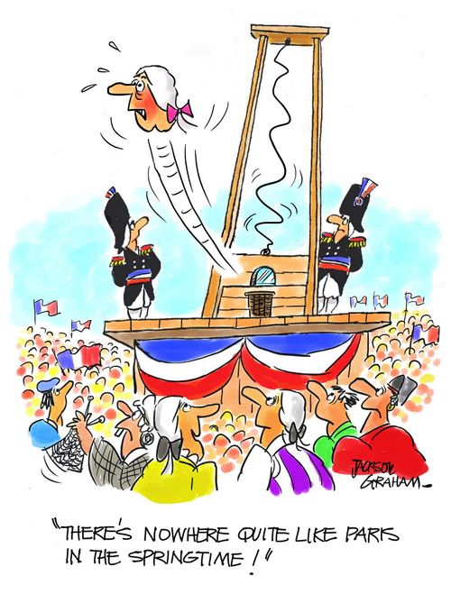 "There's nowhere quite like Paris in the springtime!"