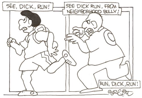 'See, Dick, run!'   