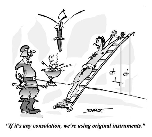 'If it's any consolation we're using original instruments.'