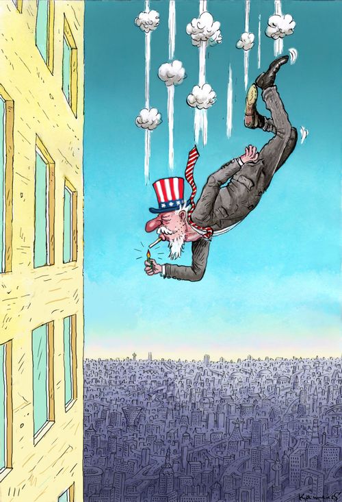 Uncle Sam last cigarette