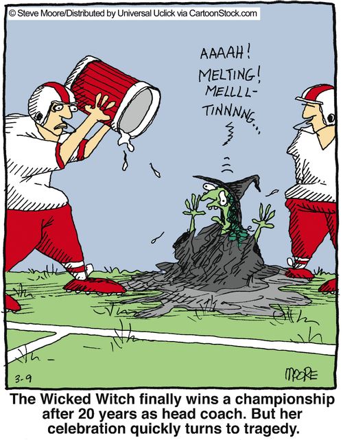 The Wicked Witch finally wins a championship after 20 years as head coach. But her celebration quickly turns to tragedy.