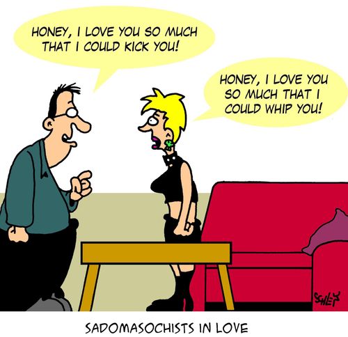 Sadomasochists in love