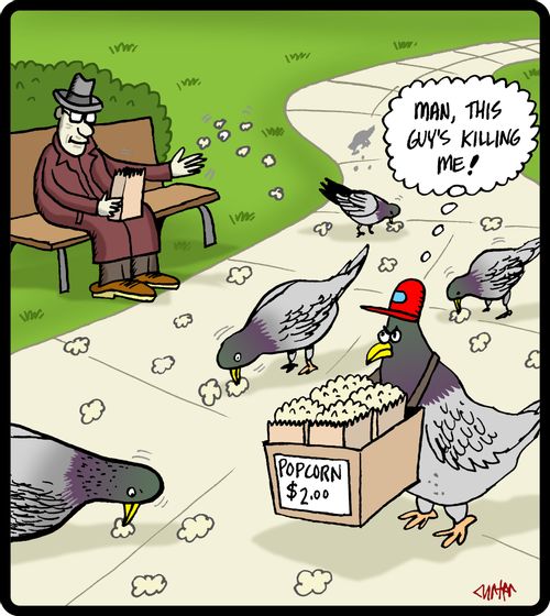 'Man, this guy's killing me!'