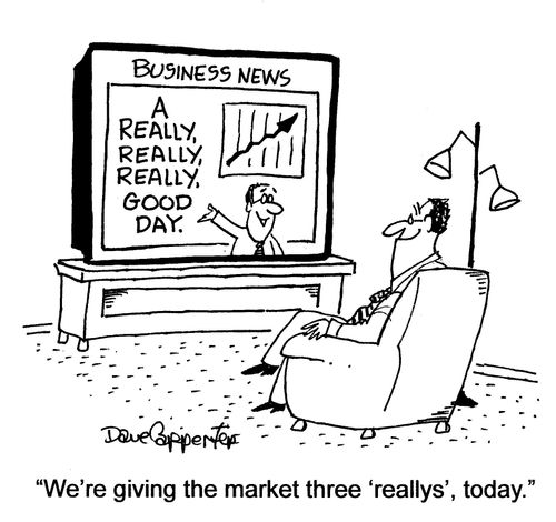 'We're giving the market three 'reallys', today.'