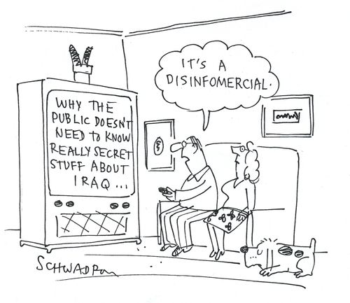 Why the public doesn't need to know really secret stuff about Iraq...
