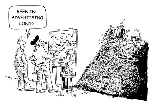 Been in advertising long?
