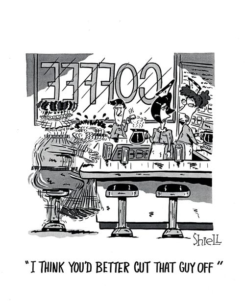 'I think you'd better cut that guy off'