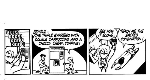 Headphones Strip 11: Supreme Coffee