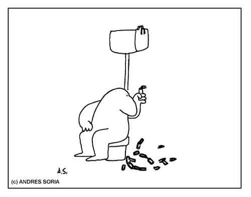 Broken toilet chain