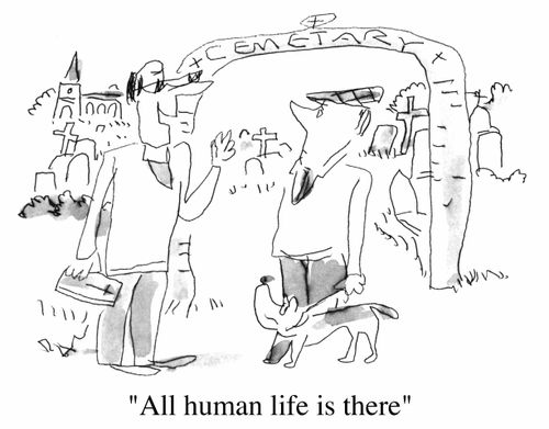 "All human life is there"