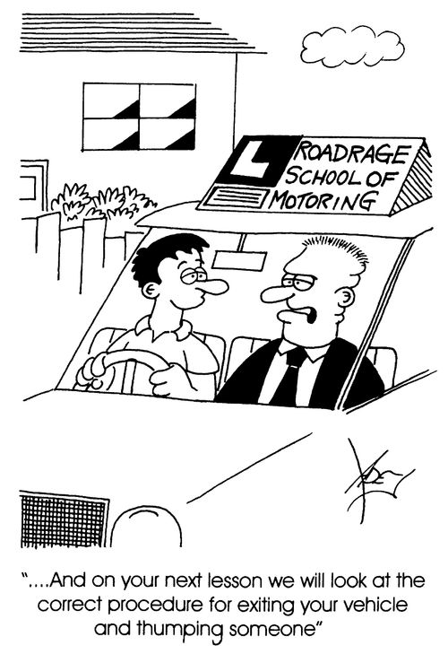 'Road rage school of Motoring'