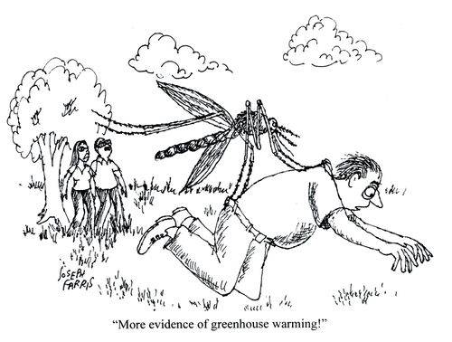 'More evidence of greenhouse warming!'