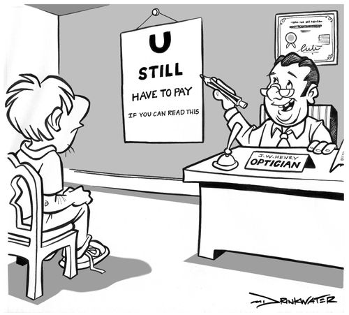 Opticians.