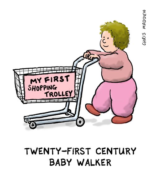 Twenty-first century baby walker