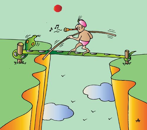 The Multi-tasking Snake Charmer