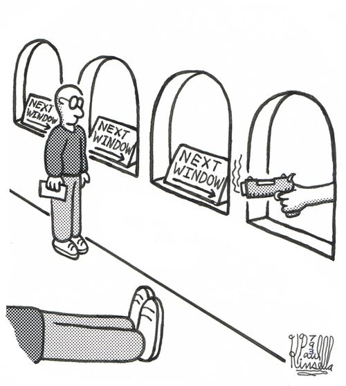 Next Window (banking cartoon)