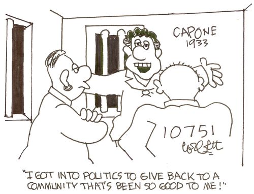 'I got into politics to give back to a community that's been so good to me!'