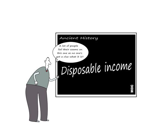 Ancient History - Disposable Income: 'A lot of people fail their exams on this one as no one's got a clue what it is!'