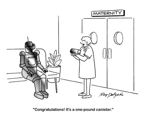 'Congratulations! It's a one-pound canister.'