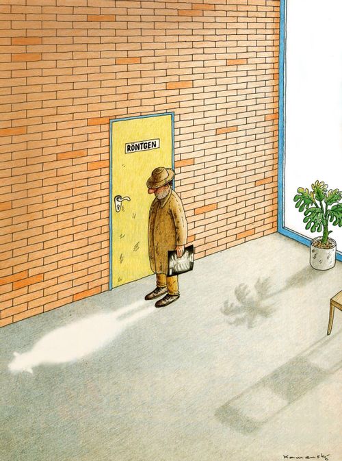 Dr. Rontgens shadow.