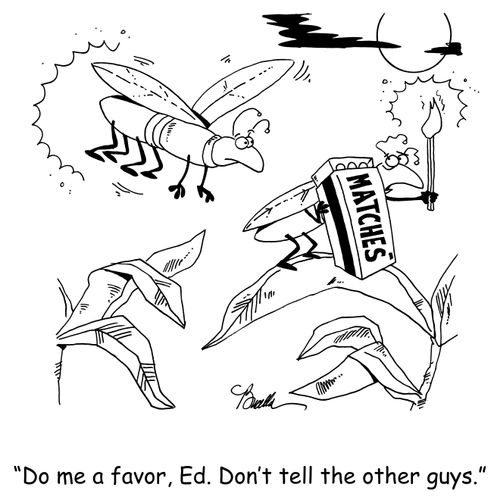 'Do me a favor, Ed. Don't tell the other guys.'