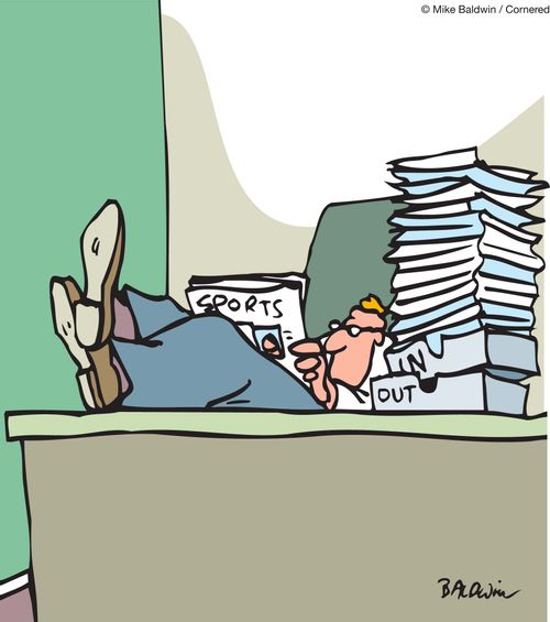 In, out box.