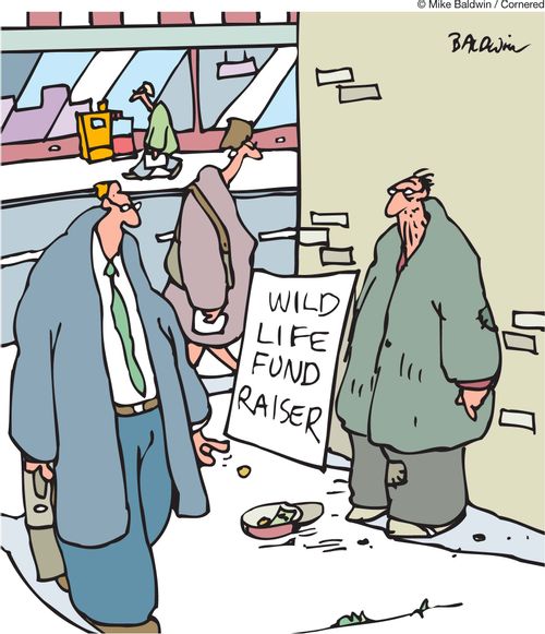 Wild life fund raiser.