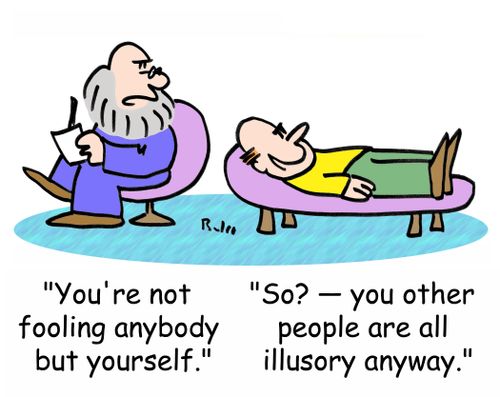'You're not fooling anybody but yourself.'