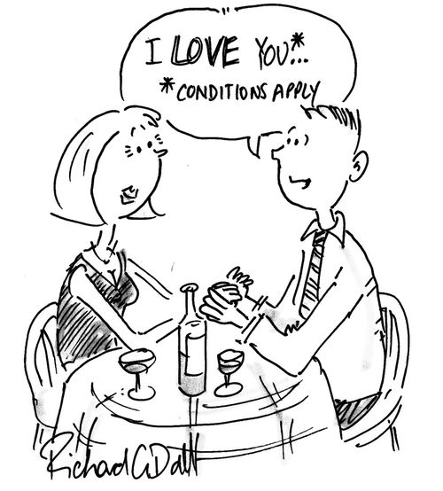 'I Love You *Conditions apply.'