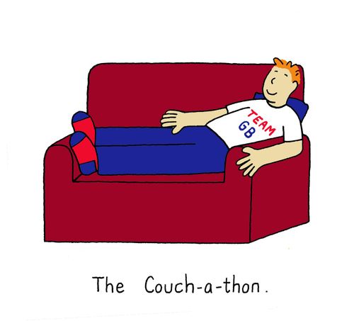 The Couch-a-thon.