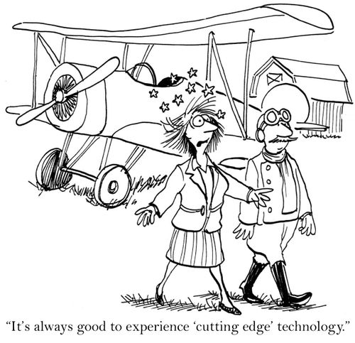 'It's always good to experience 'cutting edge' technology.'